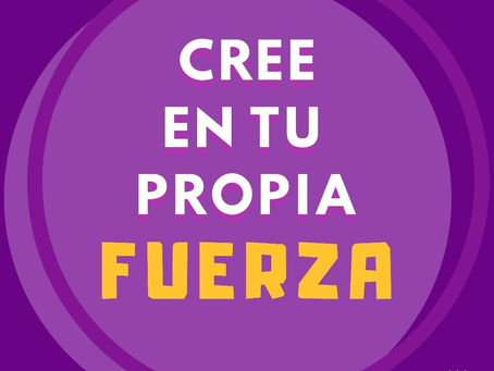Cree en tu propia fuerza