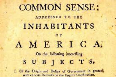 Common Sense b Thomas Paine