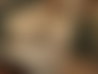 Rendering of townhouse kitchen with arched opening, Rosemary walls, cream cabinetry, and ceiling beams.