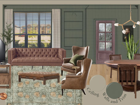 A Collected, Lived-In Vision for Our Open Concept Living and Dining Room