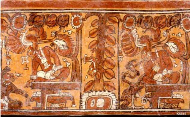 Ceremonial cacao, vase, maya, mayan, chocolate, authentic, guatemala, ceremonial cacao, 