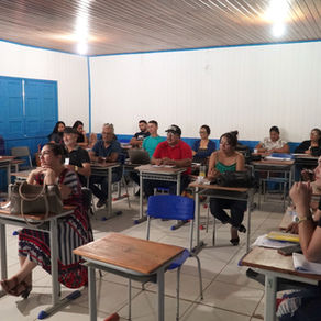 A prefeitura de Santa Rosa do Purus realiza encontro formativo de educadores da rede municipal