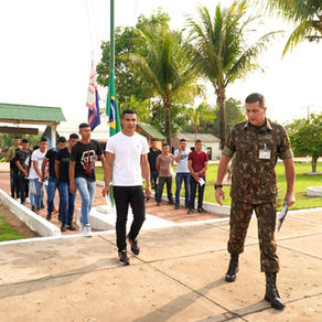 Em Santa Rosa do Purus o 4º PEF realiza a pré-seleção para o Serviço Militar