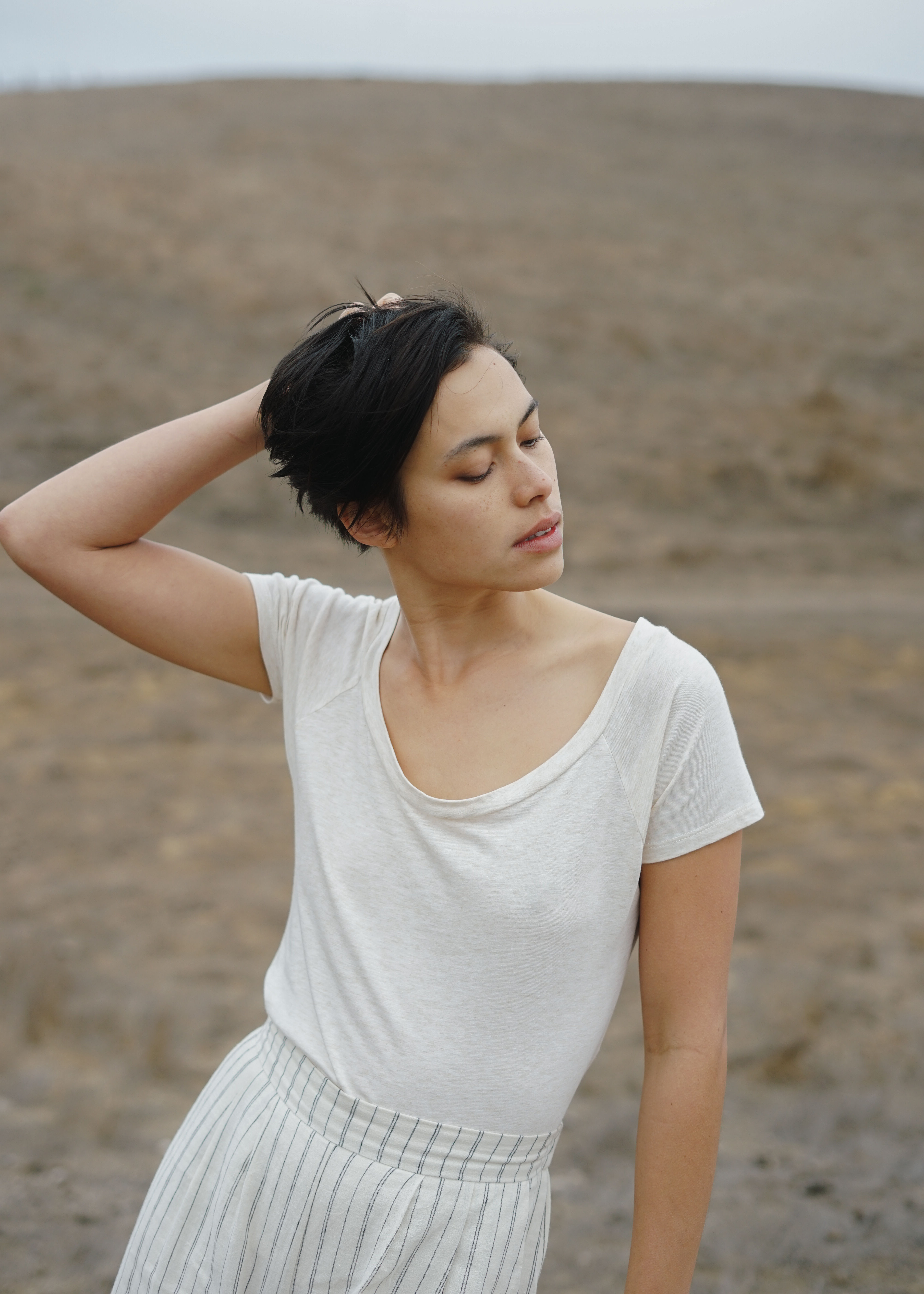 raglan tee in bamboo