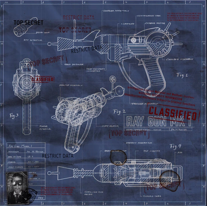 Ray Gun Blueprint