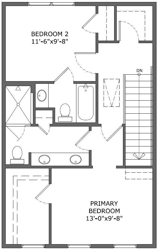 2 Bed | 2nd Floor
