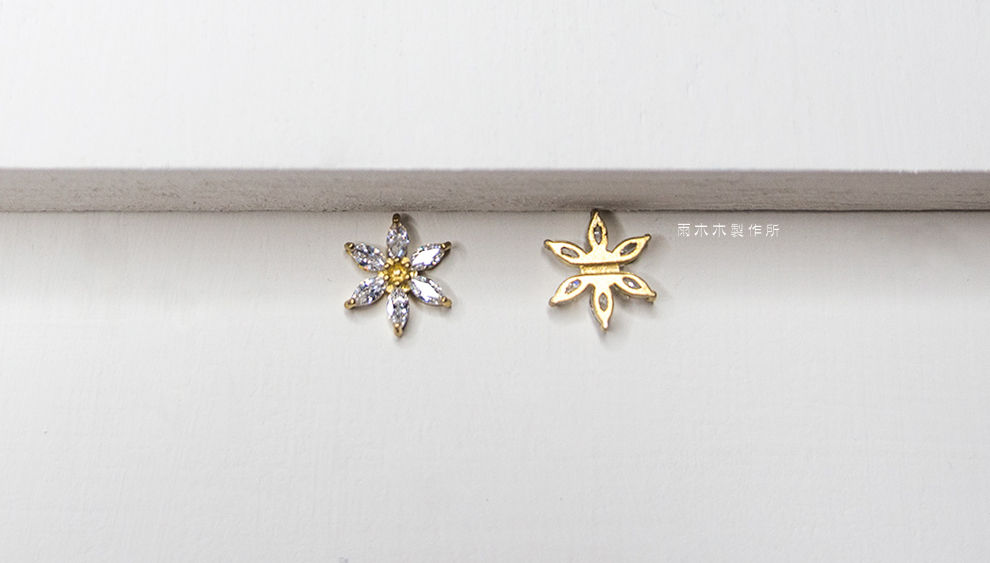 H-0013單鋯藍星花