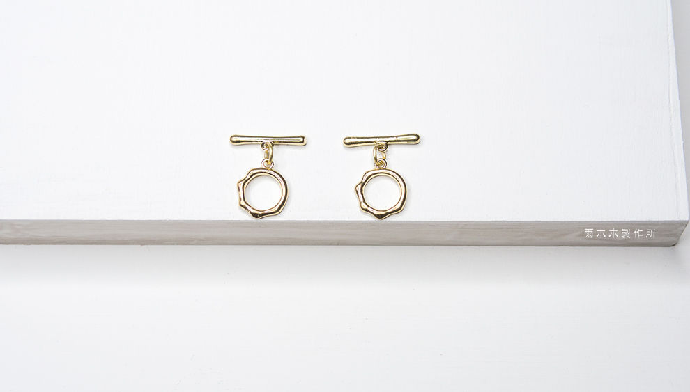 D-0002釦頭環骨頭形T+ O |一組|