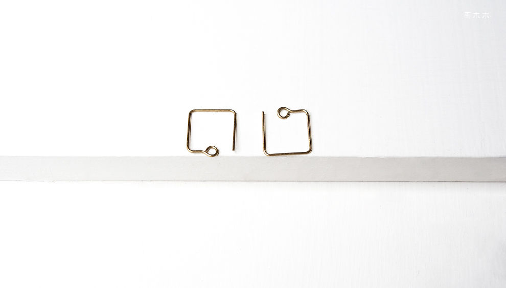 CE-0030耳勾細版正方形