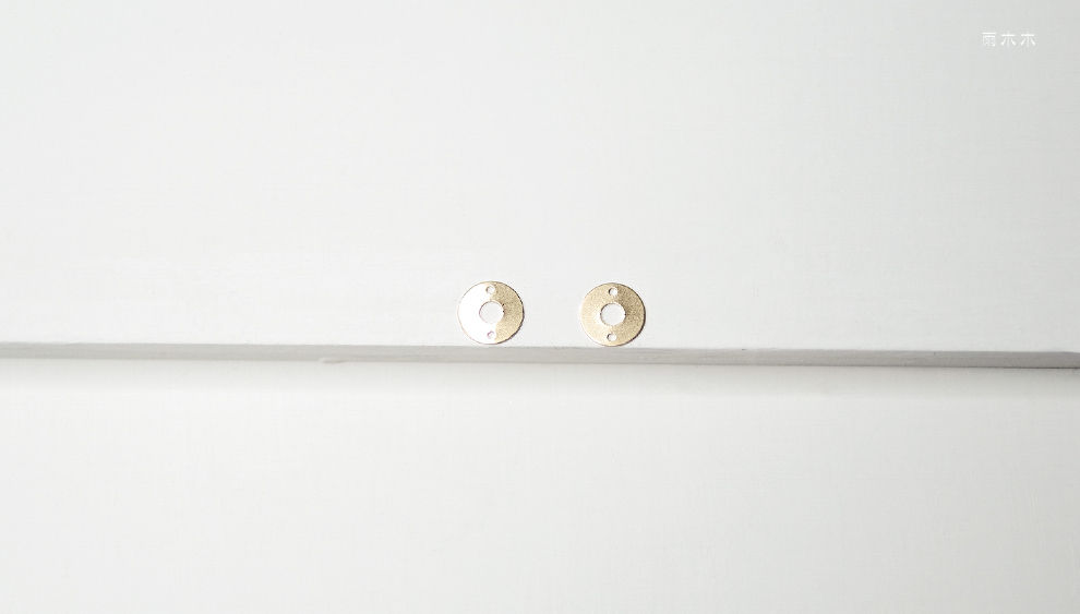 C-0118圓形鏤空上下雙孔