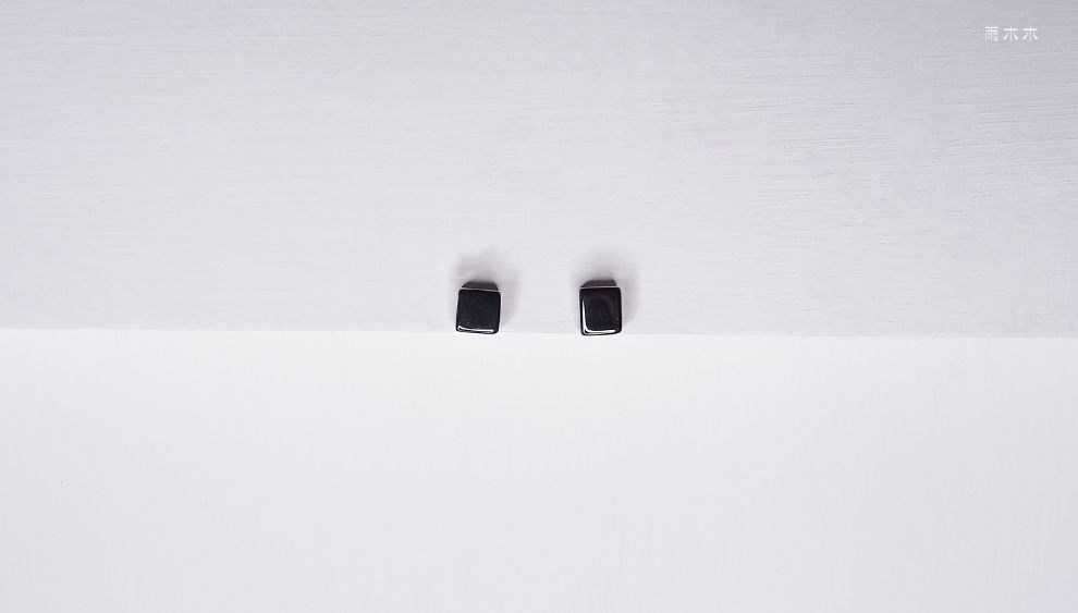 NTS-0021天然黑瑪瑙6正方形