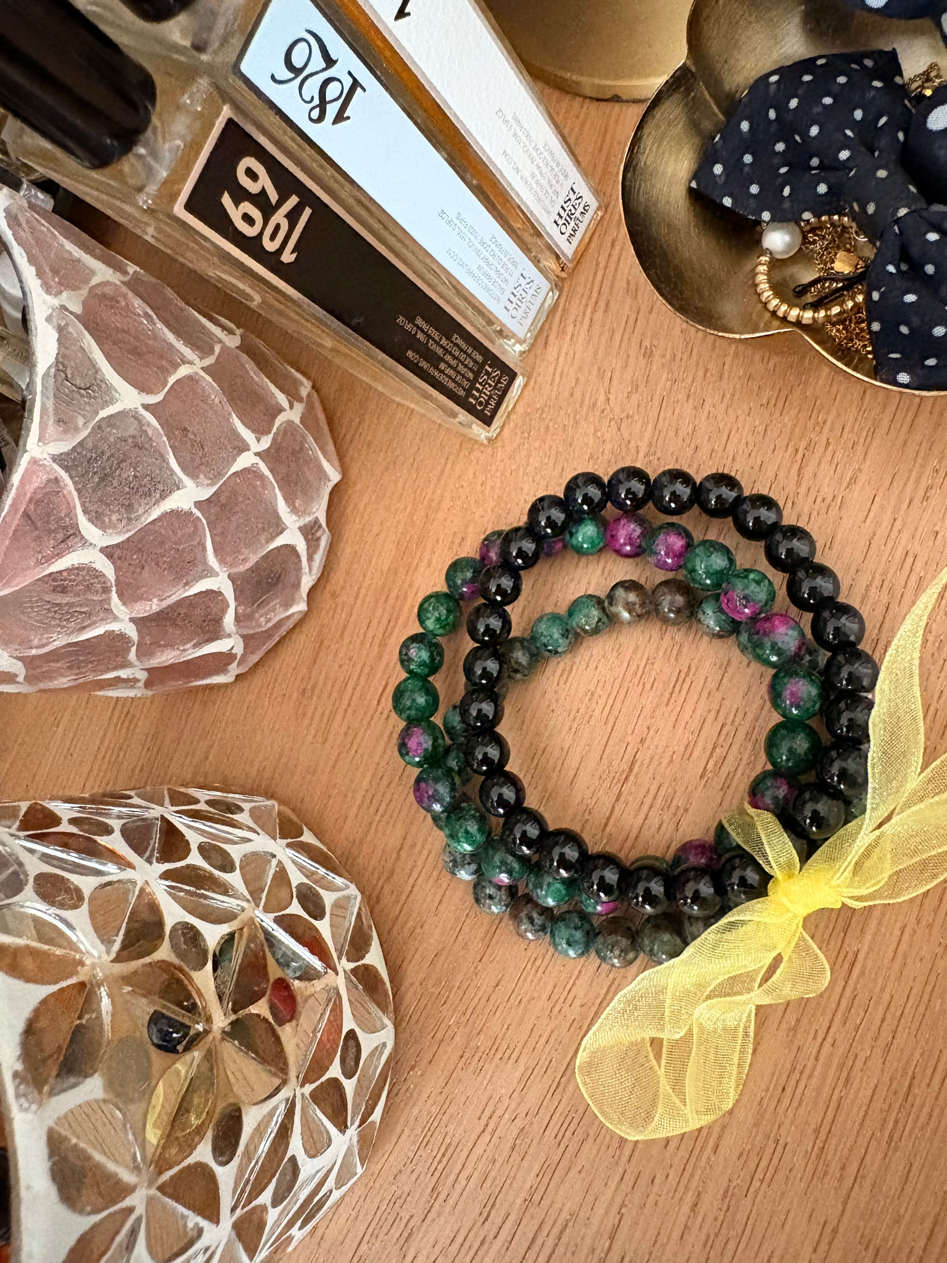 Bracelets de protection et vitalité pour le combat contre l'endométriose.