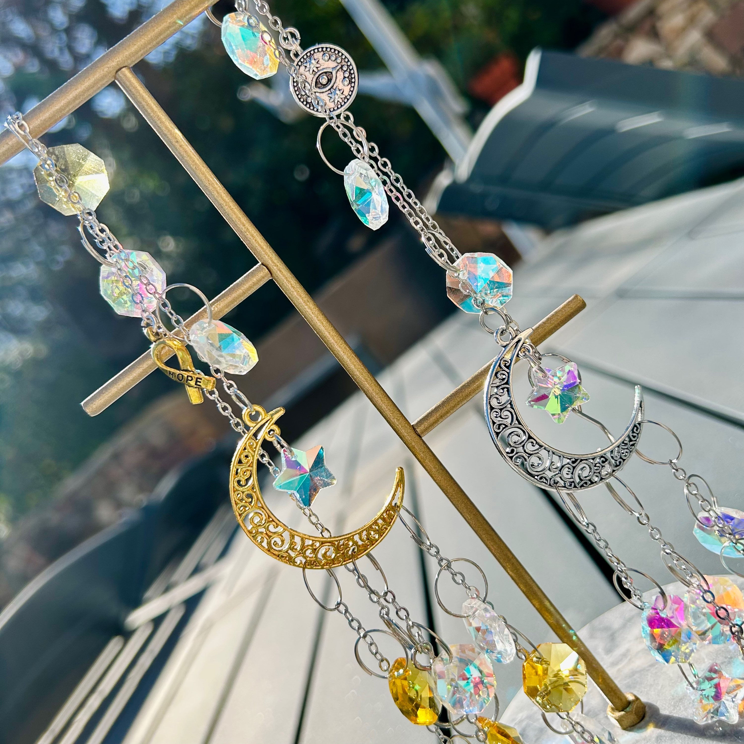 Suncatchers avec lune