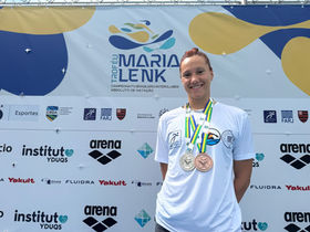 Com pódios no Maria Lenk, equipe de natação Swim Floripa/Jurerê Sports Center acelera projeto olímpico em Florianópolis