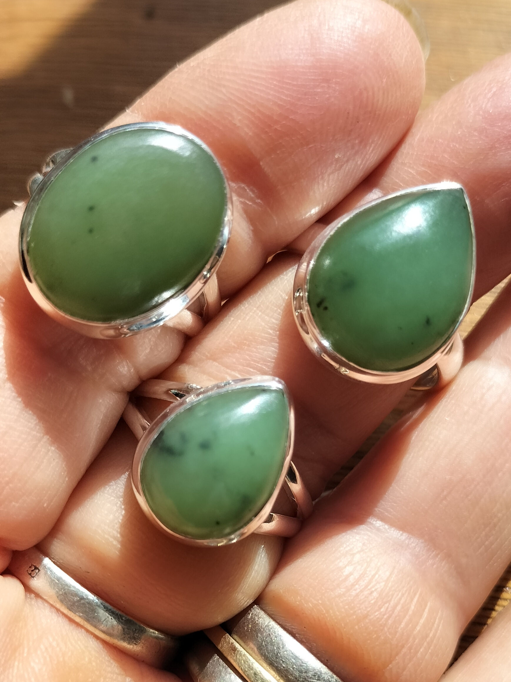 Jade rings