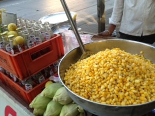 'fast Food' outside the modern shopping mall