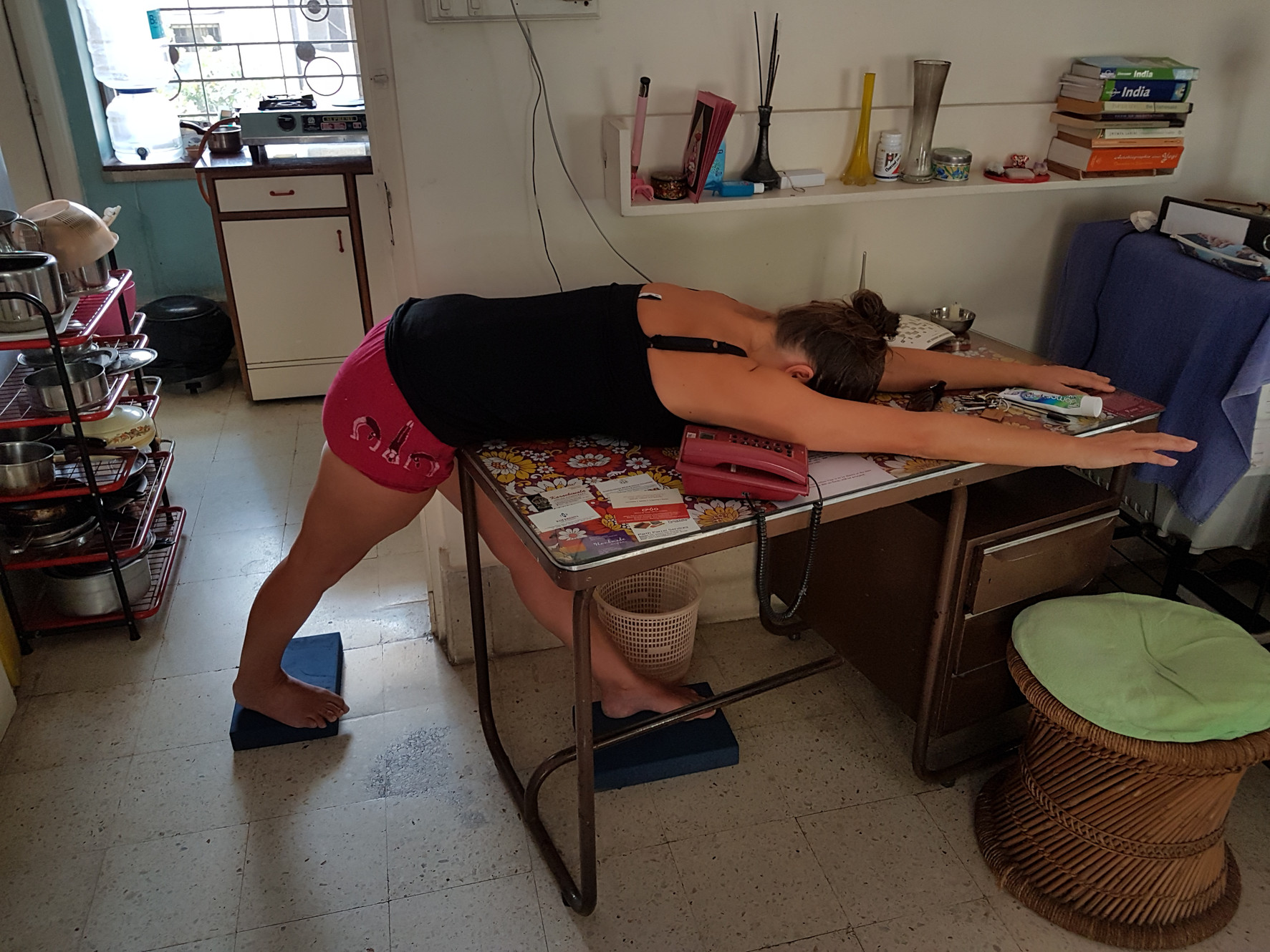 October 11th - Raya Eka Pada Sirsasana and Hand Balances