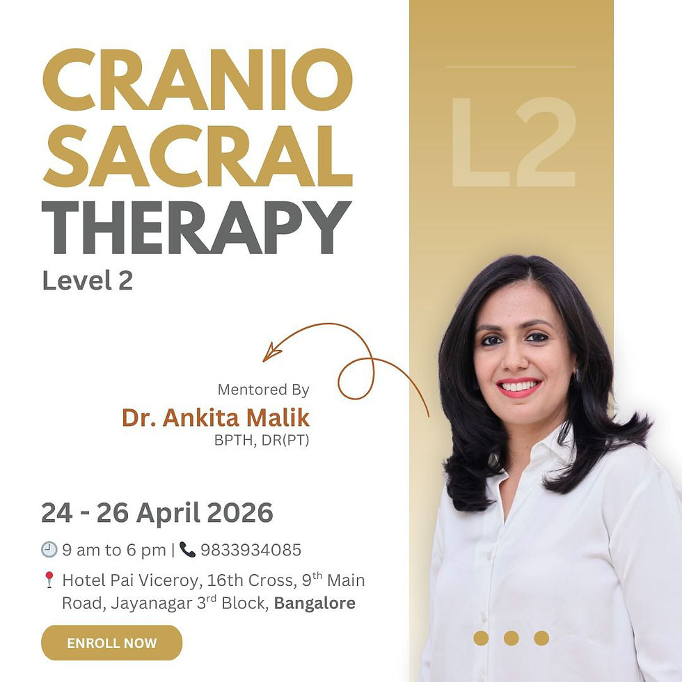 Level 2 Craniosacral Therapy Workshop