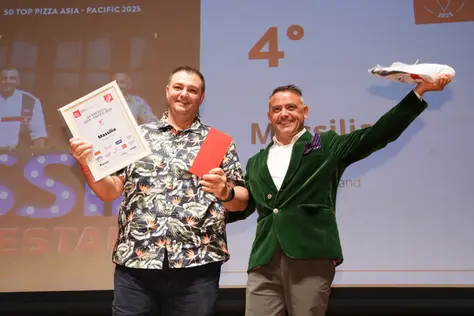 Massilia Bangkok Best Pizza in Thailand 2025 Award