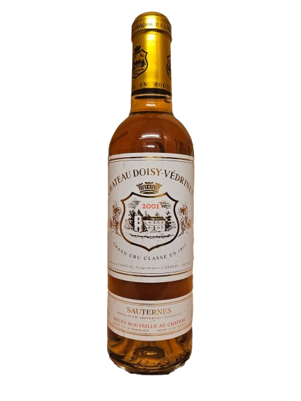 Chateau Doisy-Vérdines Sauternes Grand Cru Classé Demi 37,5cl 2001
