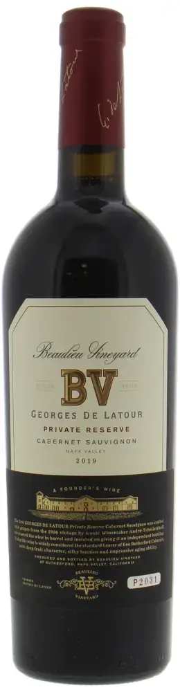 Georges de Latour Beaulieu Vineyards 2019