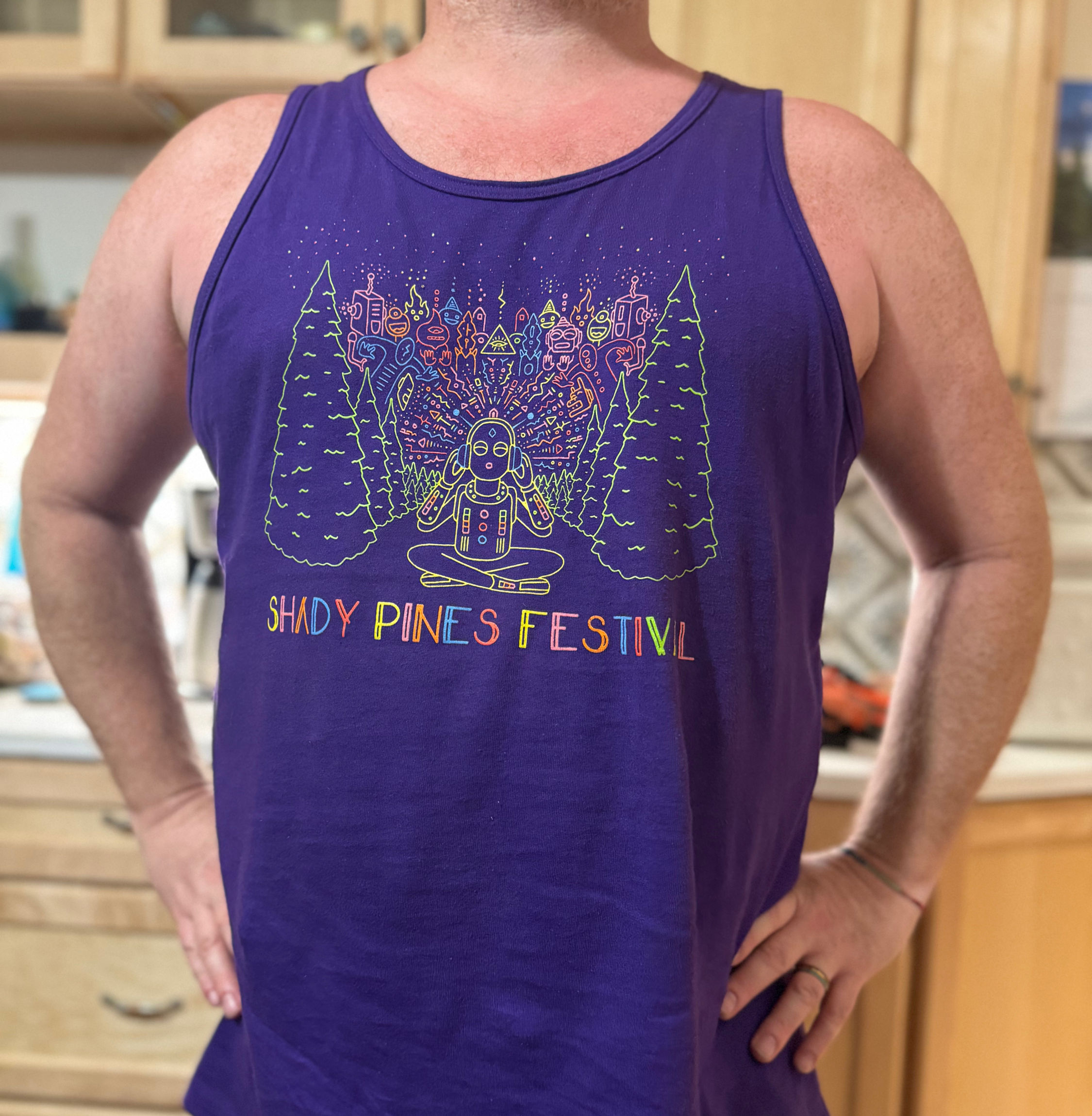 Festival 'Spaced Out' Tanks