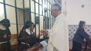 Visita de D. Armando ao nosso Mosteiro