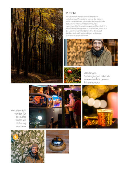 Ausstellungstafel Corona - Ruben: Herbstwald, AEO-Fotografie.de: stimmungsvolle Herbstlandschaft