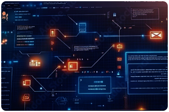 Data network: secure system information flow