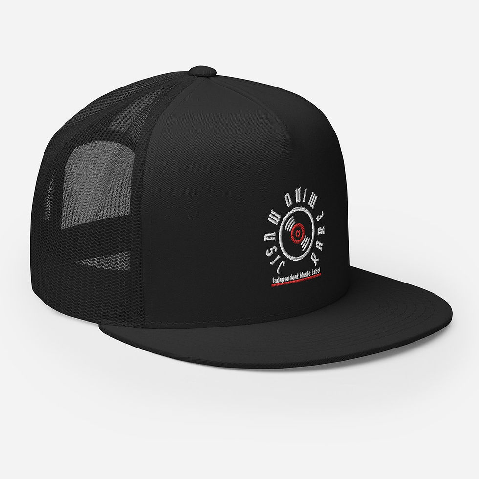 Thumbnail: Rare Mind Music Embroidered 3D Puff Trucker Cap