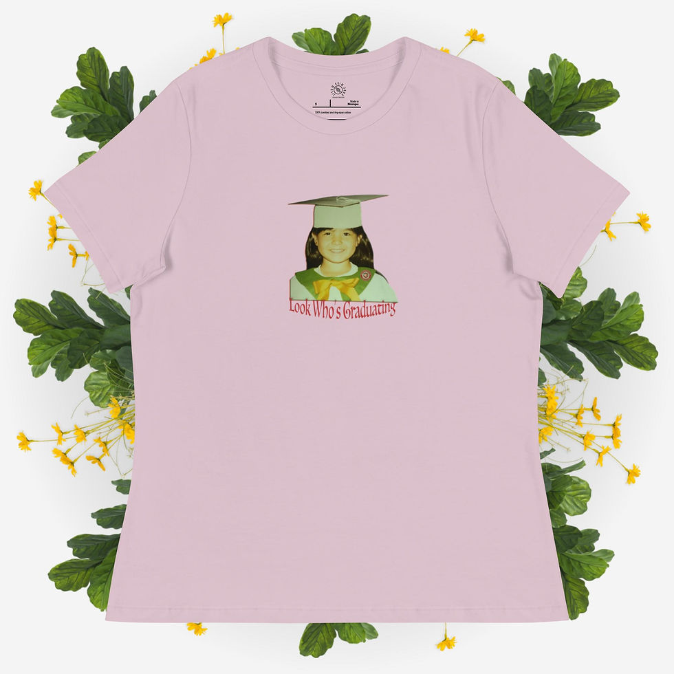 Thumbnail: Look Who's Graduating Women's Relaxed T-Shirt