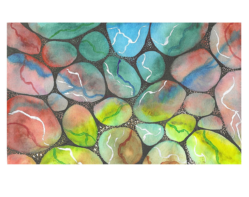 Stones - Artwork by April Denney Barrington