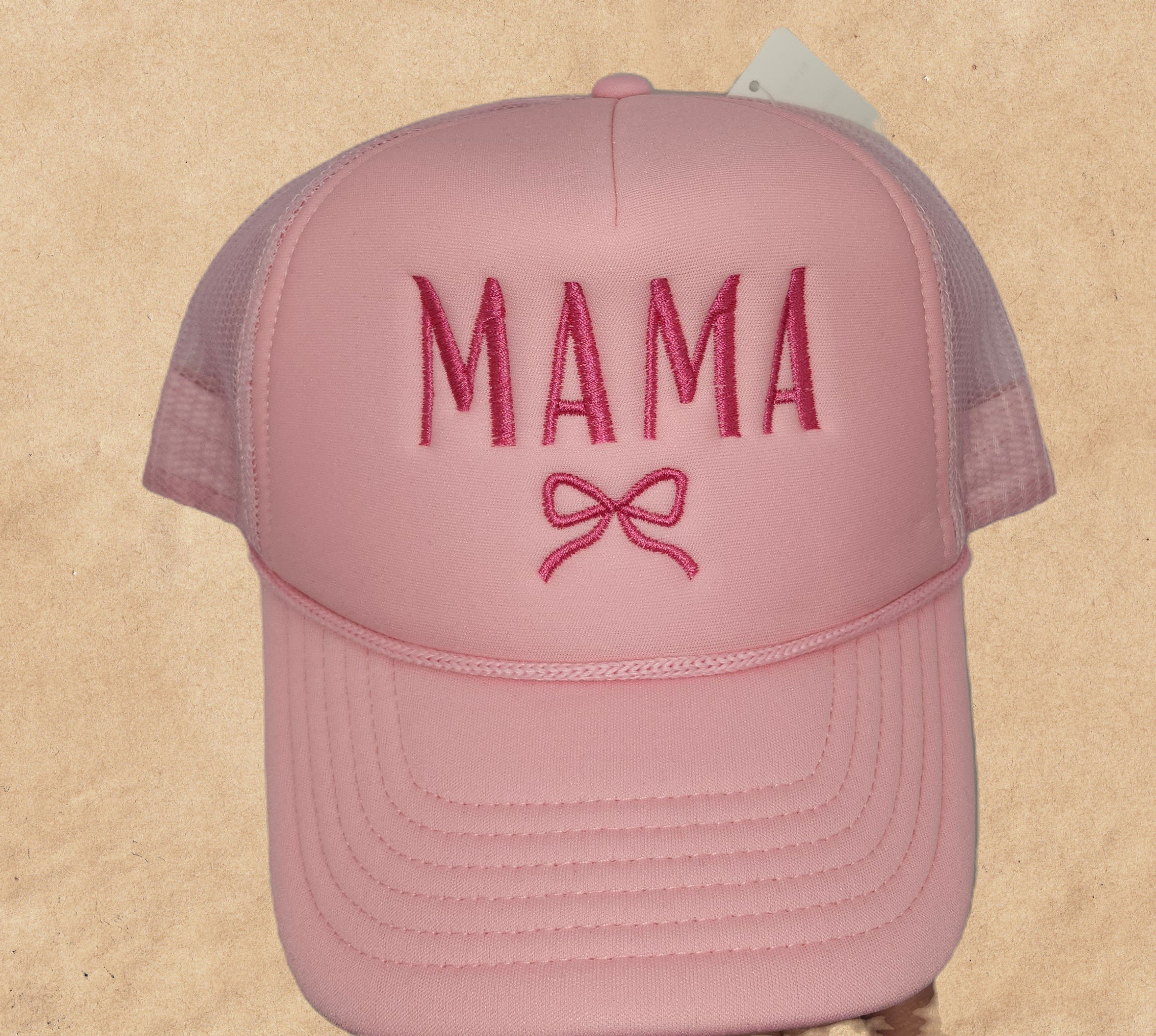 MAMA Embroidered Foam Trucker Hat