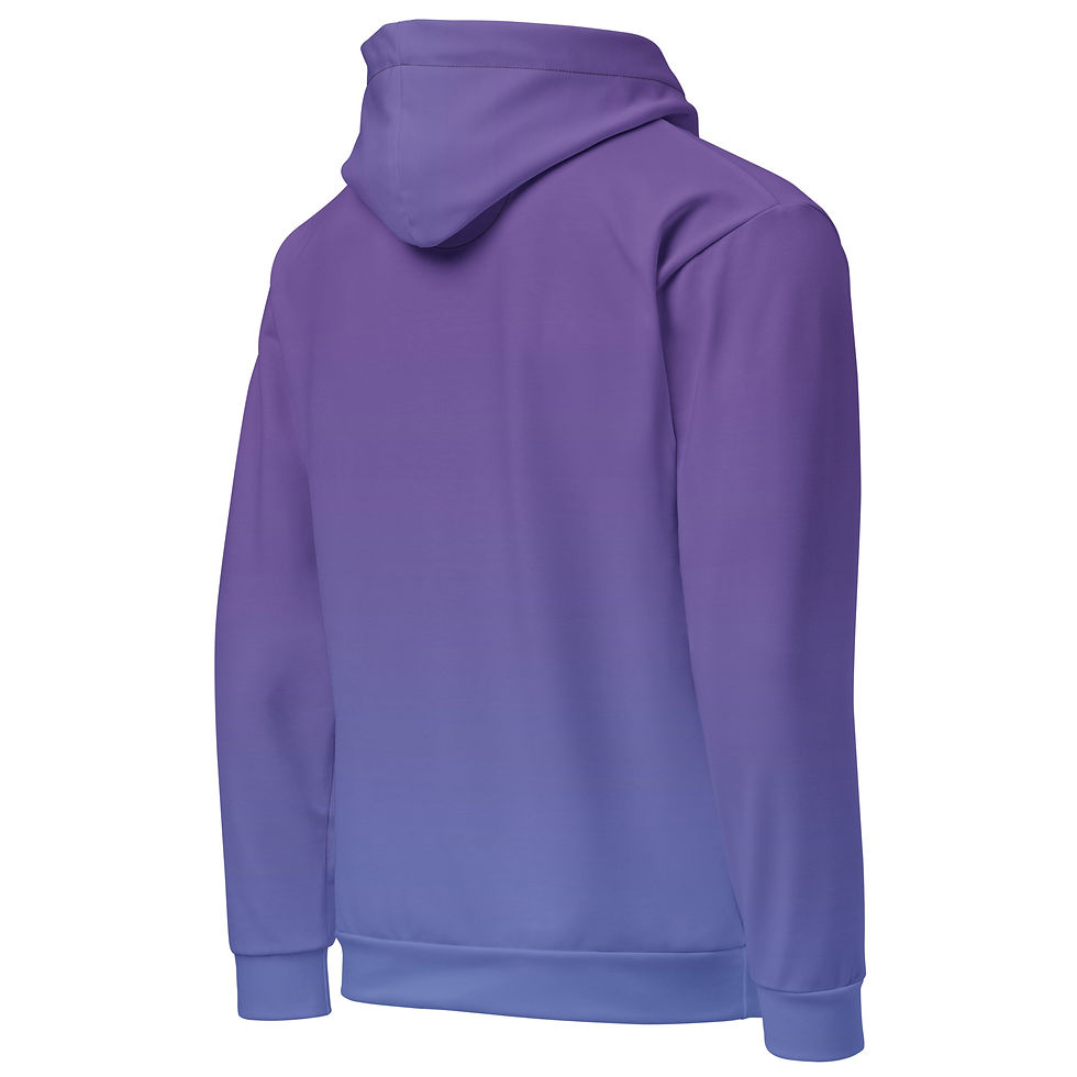 Thumbnail: purple blue Unisex Hoodie