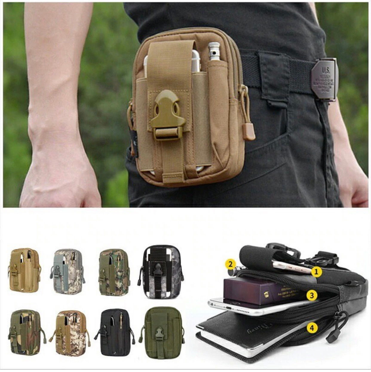 Men Belt Bag