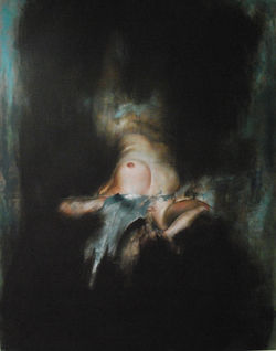 Rivelazione olio su tela, 2017