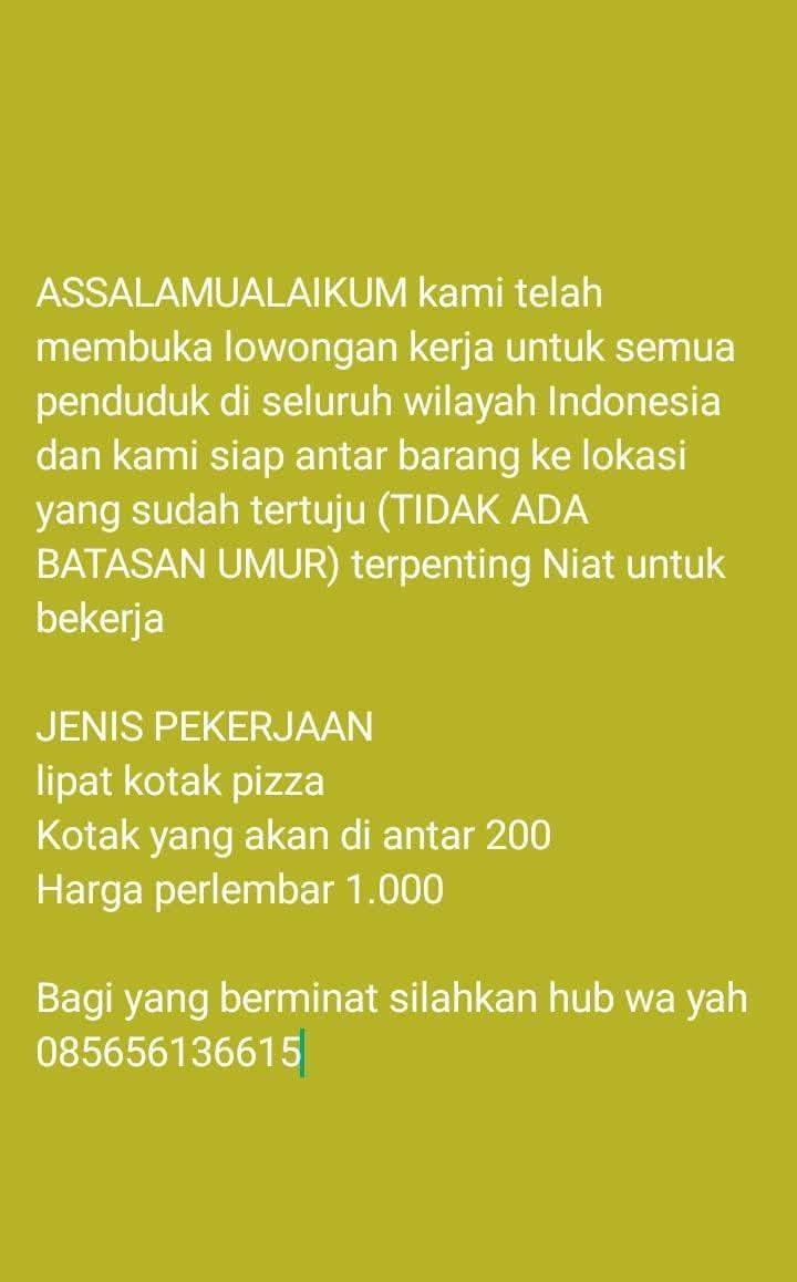 Loker Facebook Medan