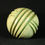 Thumbnail: Green Embrace, 3 1/2"d, signed RWeber 2007 #201