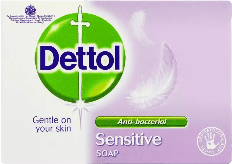 Thumbnail: Dettol Sensitive Germ Protection Bathing Bar Soap 85g X 12 Bar Soap