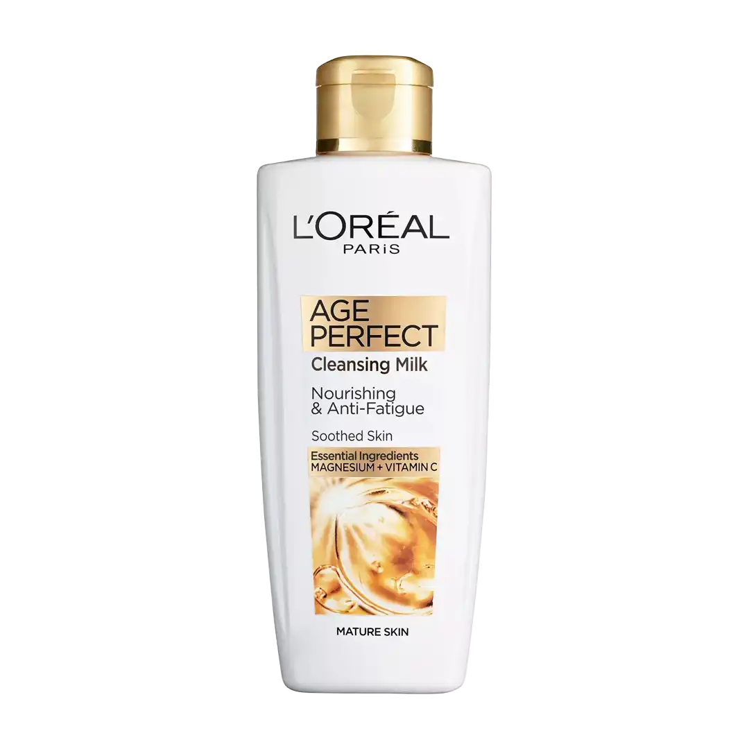 L'oreal Age Perfect Smoothing & Anti Fatigue Vitamin C - Cleansing Milk 200ml