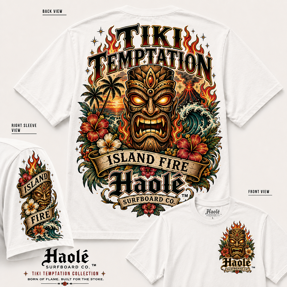 Thumbnail: Haolé Tiki Temptation Men’s Tee