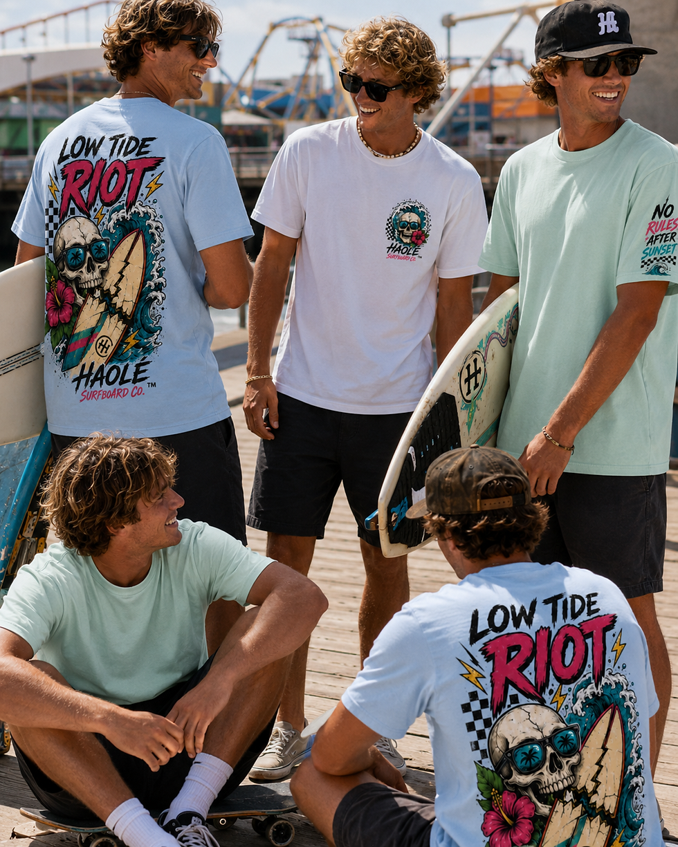 Thumbnail: Haolé Low Tide Riot Men’s Tee
