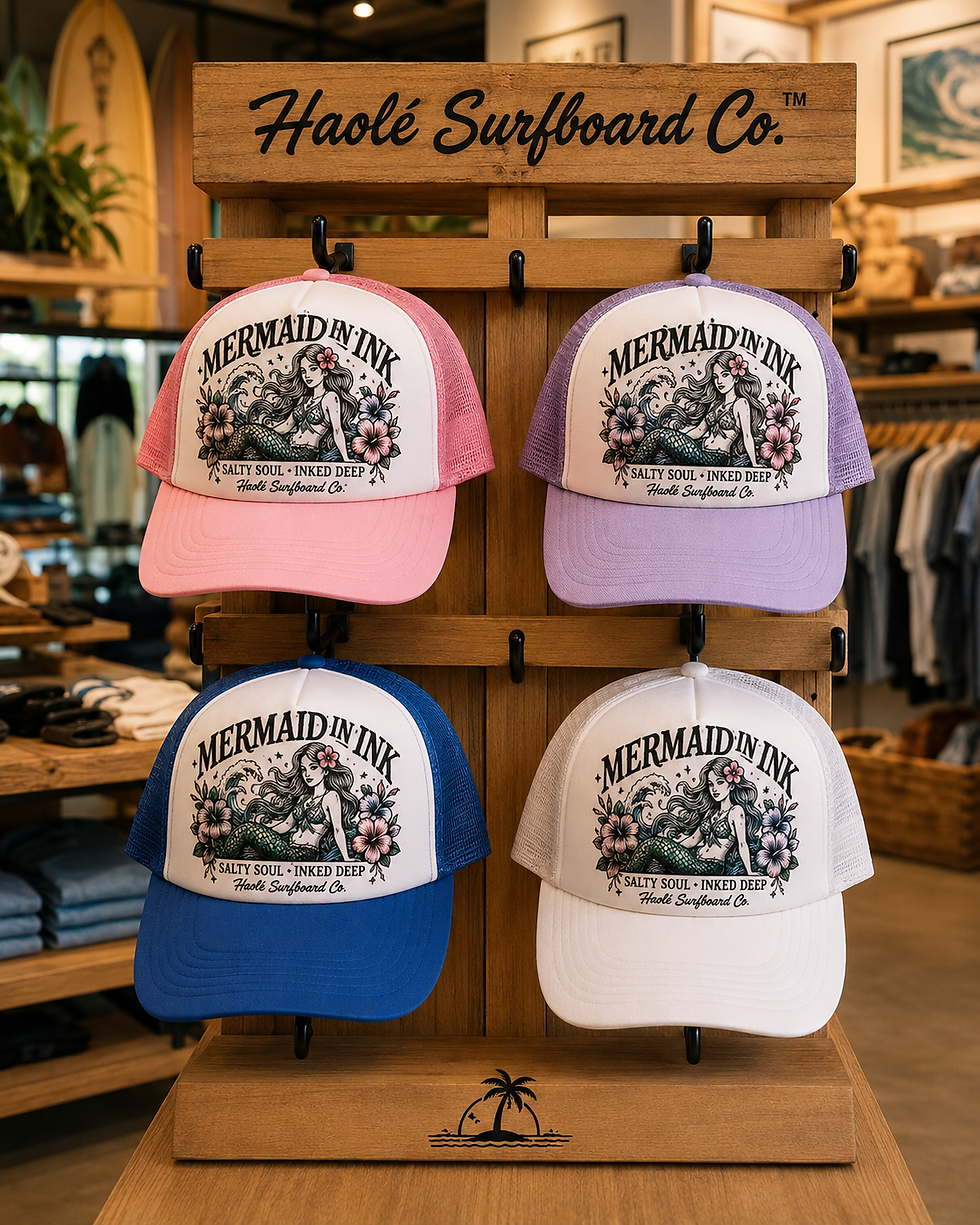 Thumbnail: Mermaid in Ink Trucker Hat