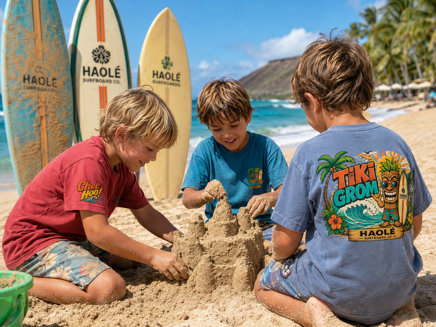 Little Tiki Grom Beach Day Tee