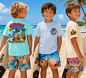 Little Grom Haolé Surfboard Co. graphic tee for boys, young surfers, beach kids, wave chasers, and future ocean lovers.
