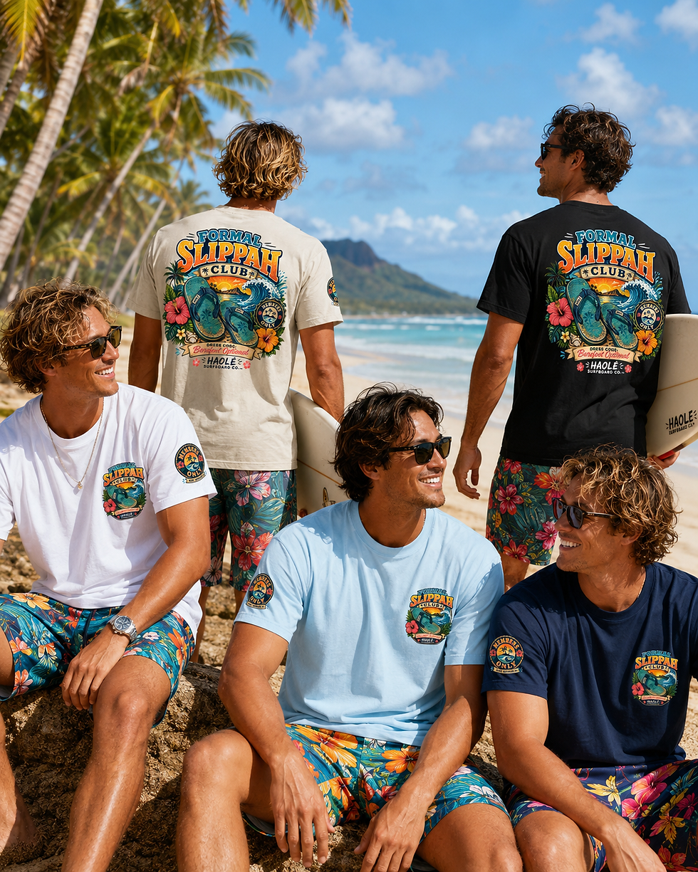 Thumbnail: Haolé Formal Slippah Club Men’s Tee