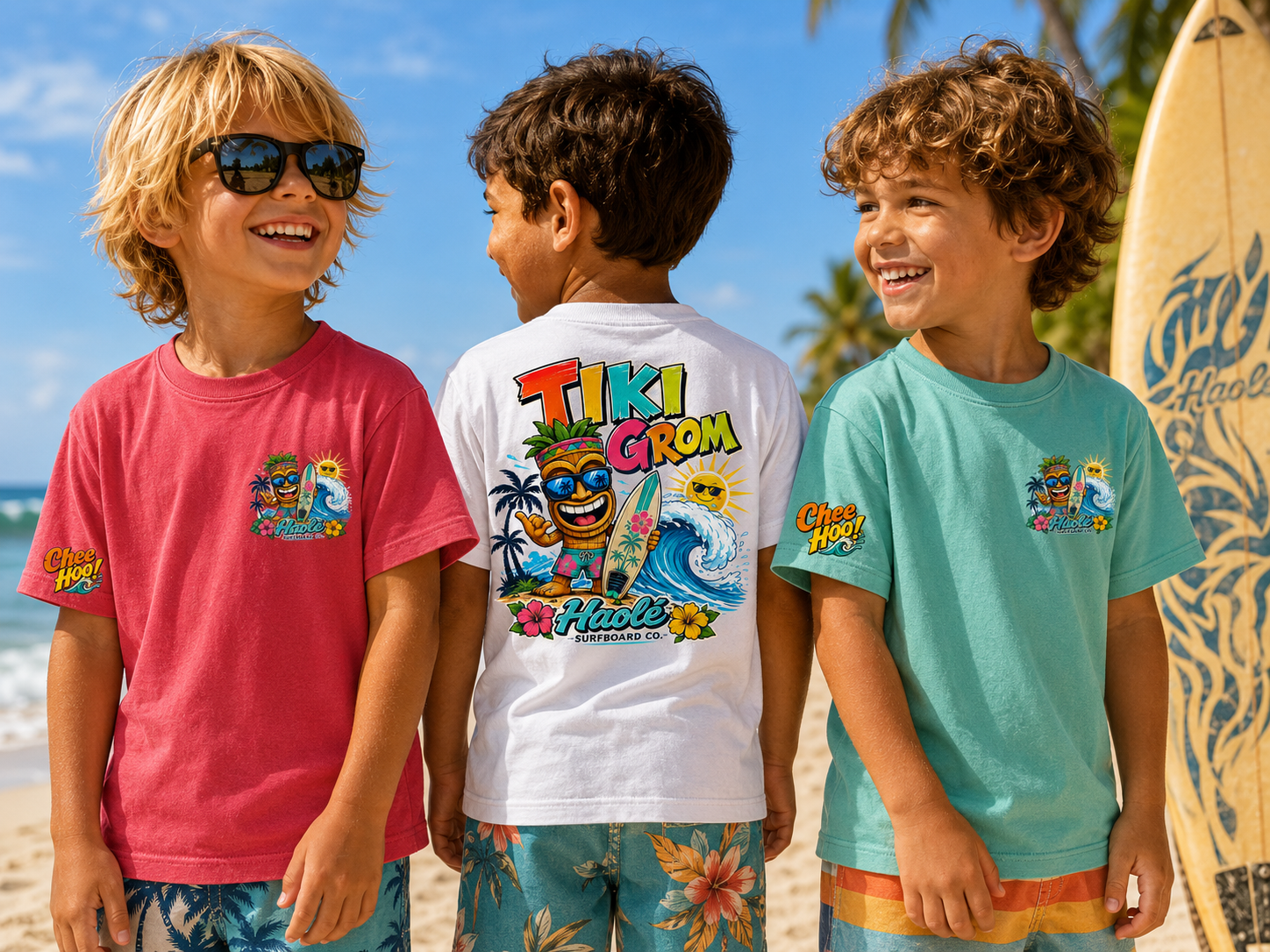Little Tiki Grom Chee Hoo Tee