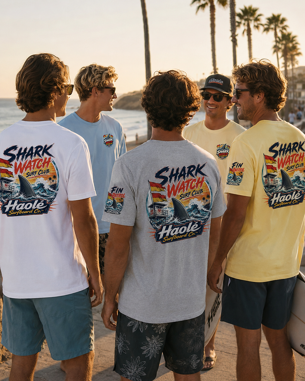 Thumbnail: Haolé Shark Watch Surf Club Men’s Tee