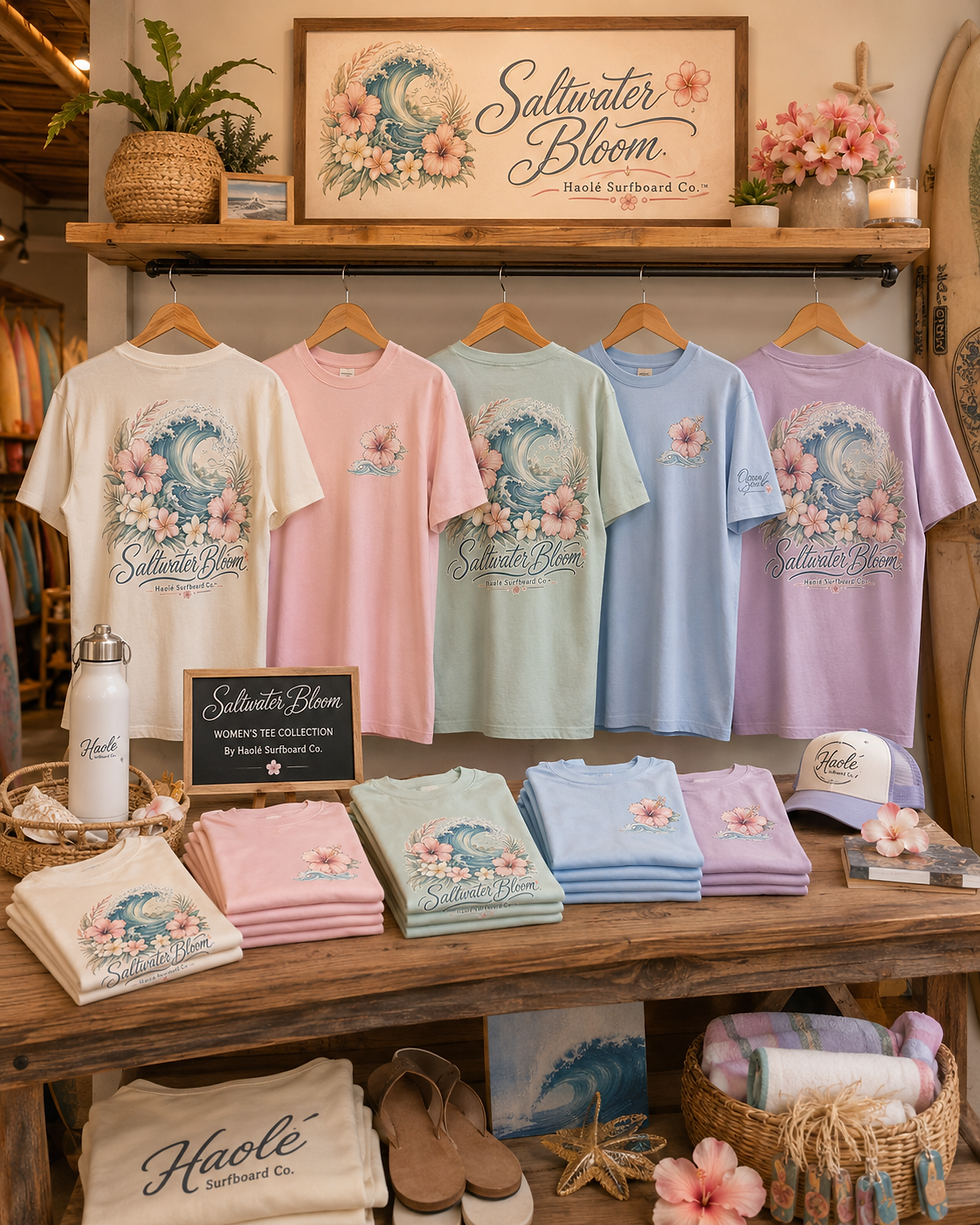 Thumbnail: Saltwater Bloom Women’s Surf Tee