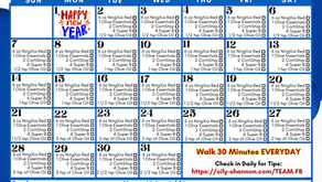 Healthy Weight Calendar